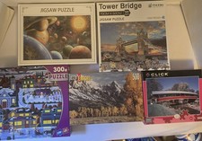 Jigsaw Puzzle Lot Of 5 All Sealed Unopened