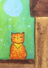 Aceo Original Mixed Media Art