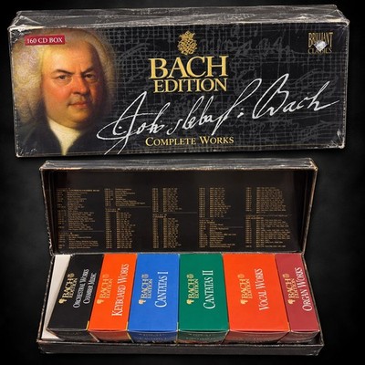 Bach Edition Complete Works 160 CD Box Set Brilliant Classics J.S. Bach