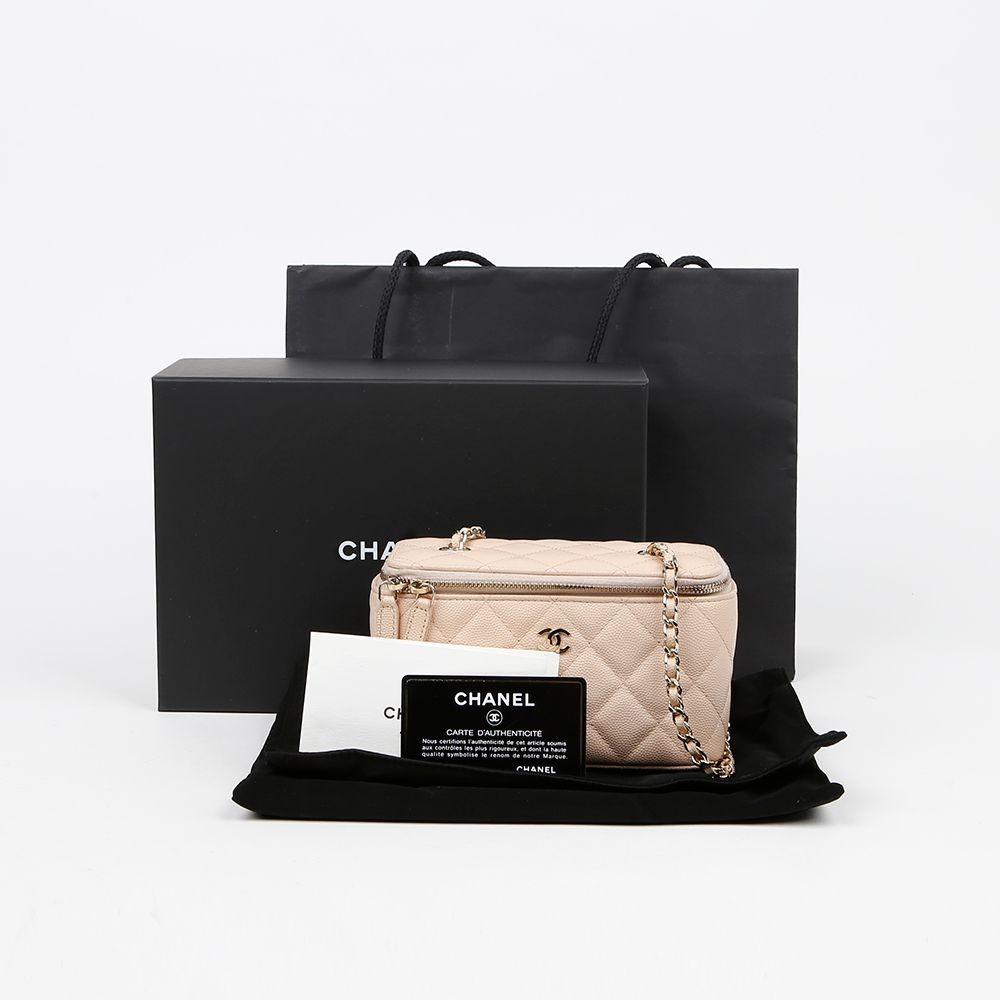 CHANEL Vanity Small Shoulder Crossbody Bag AP1341 153575656 [U]