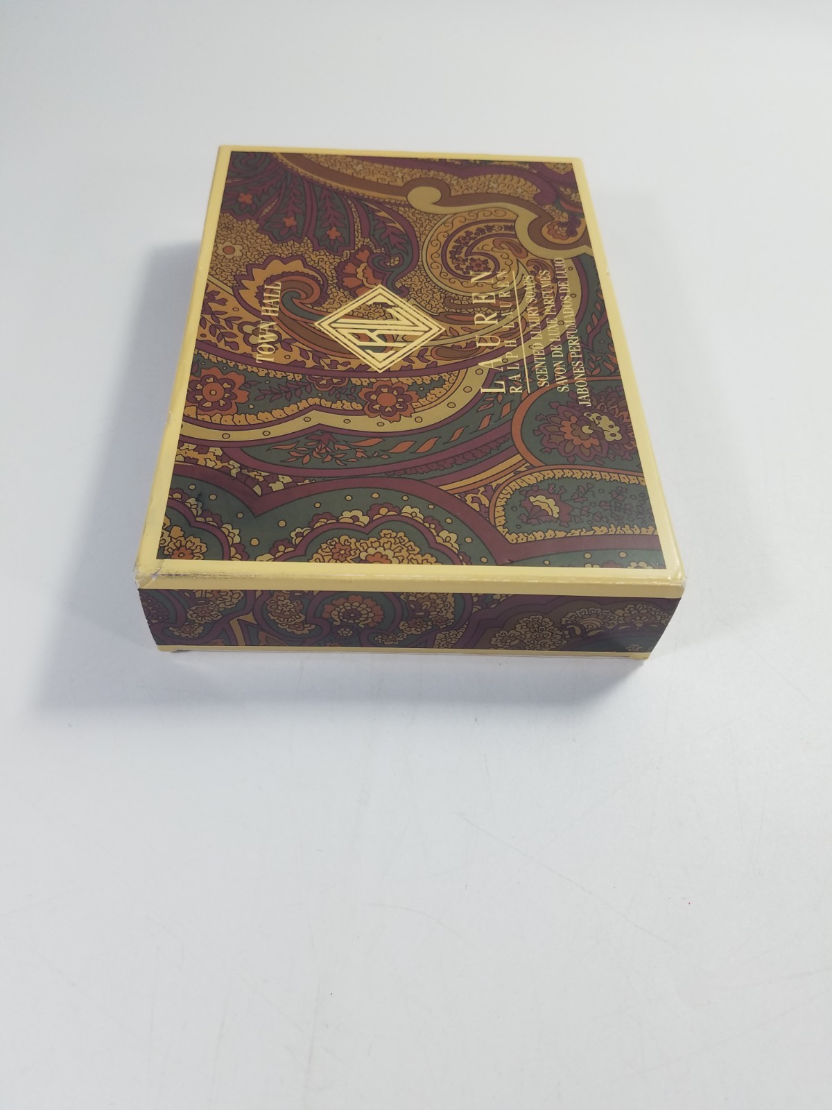 Ralph Lauren 6pc Town Hall Scented Luxury Soaps Vintage Gift Box Set New 