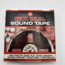 RED SEAL MAGNETIC RECORDING SOUND TAPE 2 Packs New Old Stock