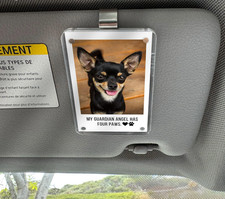 Custom Dog Memorial Car Visor Clip Pet Sympathy Keepsake Gift