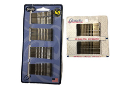 Goody Bobby Pins Vintage 60 Pack  30Pack Brown Copper Tone 1999