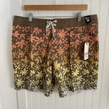 Billabong Men's Good Times Pro Boardshorts Swim Trunks Size 36 Printed Shorts