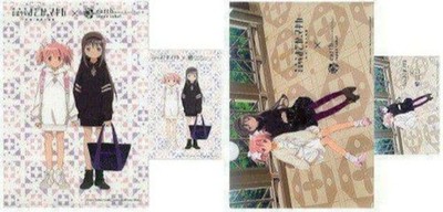 Earth Music & Ecology Clear File Set A4 2tlg Madoka Magica Collaboration