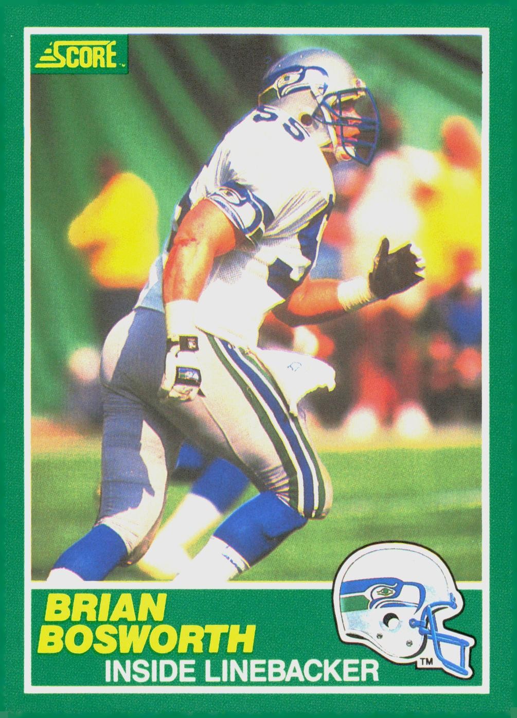 1989 Score #239 Brian Bosworth