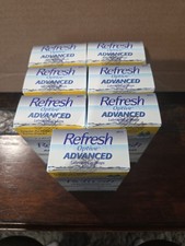 7 REFRESH OPTIVE ADVANCED EYE DROPS -TWIN PACK -2 x 10ML BOTTLES EXP. 07/26.