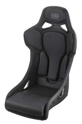 OMP RT For Carbon Seat - Leather & Alcantara Black (FIA 8855-1999)