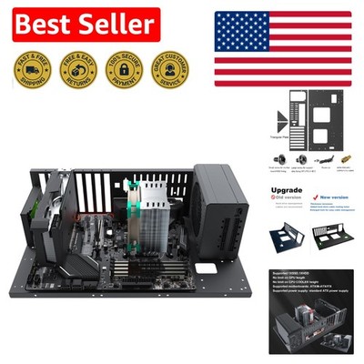 Mid Tower Computer Case for Gaming Enthusiasts - Supports All Motherboard Types