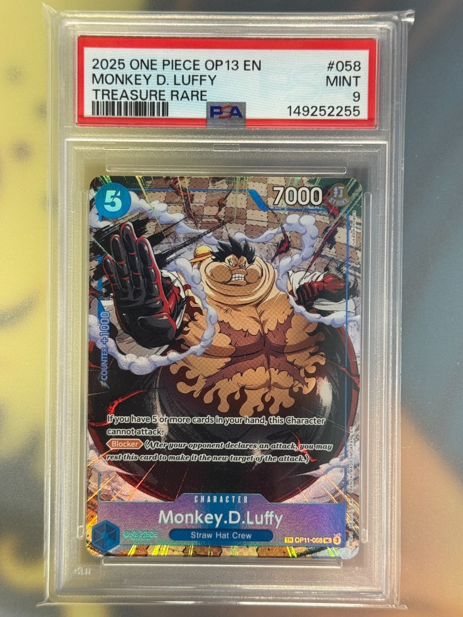 Monkey.D.Luffy - OP11-058 (TR) OP11-058 Carrying On His Will Foil