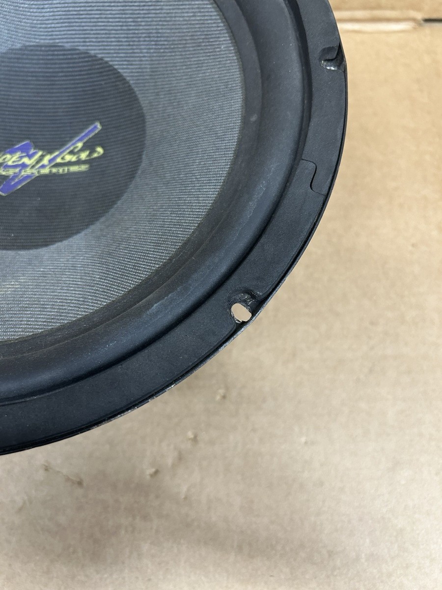 Old School Phoenix Gold XS Carbon Fiber Subwoofer 12in Vintage