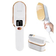 Garment Steam Iron Travel Size Small Handheld Steam Iron Fast Heat UK Plug