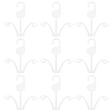 20pcs Shoes Display Hooks Plastic Shoe Hangers Hanging Hooks for Shop