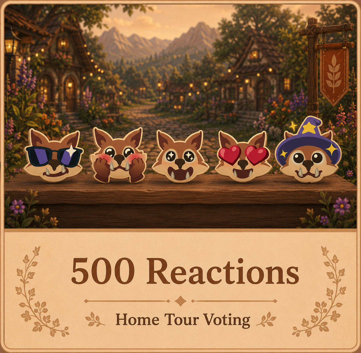 PALIA - HOUSE VOTES x 500