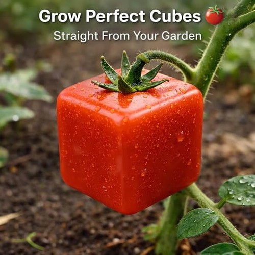 3PCS Transparent Fruit Growing Mold Triangular Cubic Garden Plant Shaping Tool - Afbeelding 3 van 35