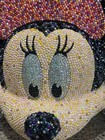 One of a kind * hand bedazzled Minnie Mouse popcorn bucket with strap  — photo 5