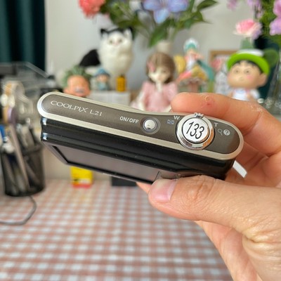 Nikon COOLPIX L21 Digital Camera 8.0MP 3.6x Optical Zoom CCD