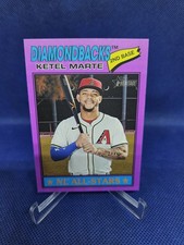 Ketel Marte #220 2026 Topps Heritage Light Purple Parallel NL All-Stars Card ARI