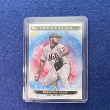 Topps 2024 Inception Christian Scott New York Mets #91 Baseball Card