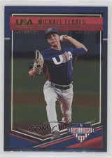 2018 Panini USA Baseball Stars & Stripes Longevity Michael Flores #62 0c4