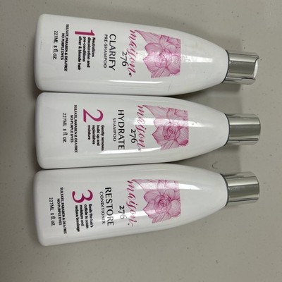 Maison 276 3 Step System | Clarify Pre Shampoo, Hydrate Shampoo, Restore CD