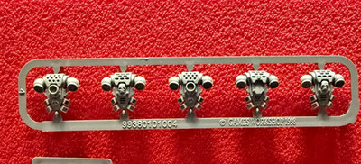 SPACE MARINE STANDARD BACKPACK SET COMPLETE OOP NEW SPRUE ROGUE TRADER BITS 40k