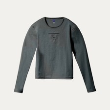 Yeezy x Gap x Balenciaga Women s Second Skin LS Crewneck Dark Green S NIB