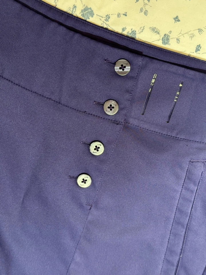 Falda azul Nike Golf Tour Performance DRI-FIT para mujer talla 4 Foto 3 de 4