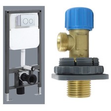 Flush-mounted cistern angle valve toilet cistern replacement parts for Geberit