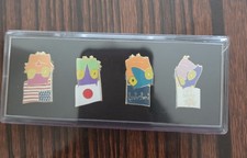 NAGANO 1998 OLYMPIC MASCOT 4 PIN SET NEW IN BOX