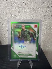 Topps Bundesliga Chrome 2025-26 Justin Njinmah Auto /99 Werder Bremen