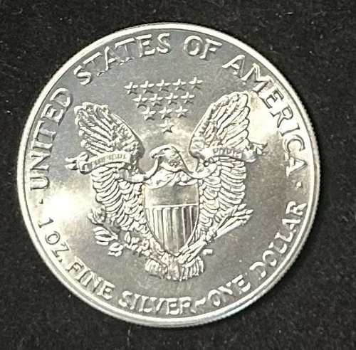 1987  Silver Eagle Gem BU