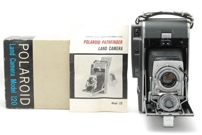 Rare!!![Excellent++++] Polaroid Land Camera Model120 PATHFINDER