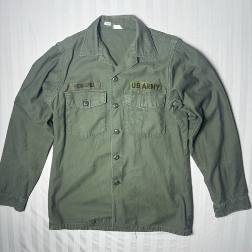 US Army Vietnam Ripstop Shirt - Olive Drab Fatigues - Rothco