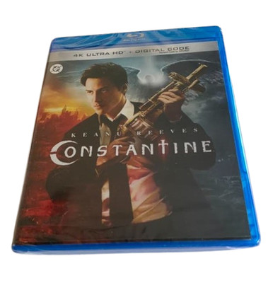 Constantine 4K UHD Blu-ray  Keanu Reeves Rachel Weisz Shia LaBeouf Tilda Hounsou