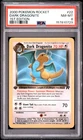 2000 POKEMON ROCKET 1ST EDITION #22 DARK DRAGONITE PSA 8