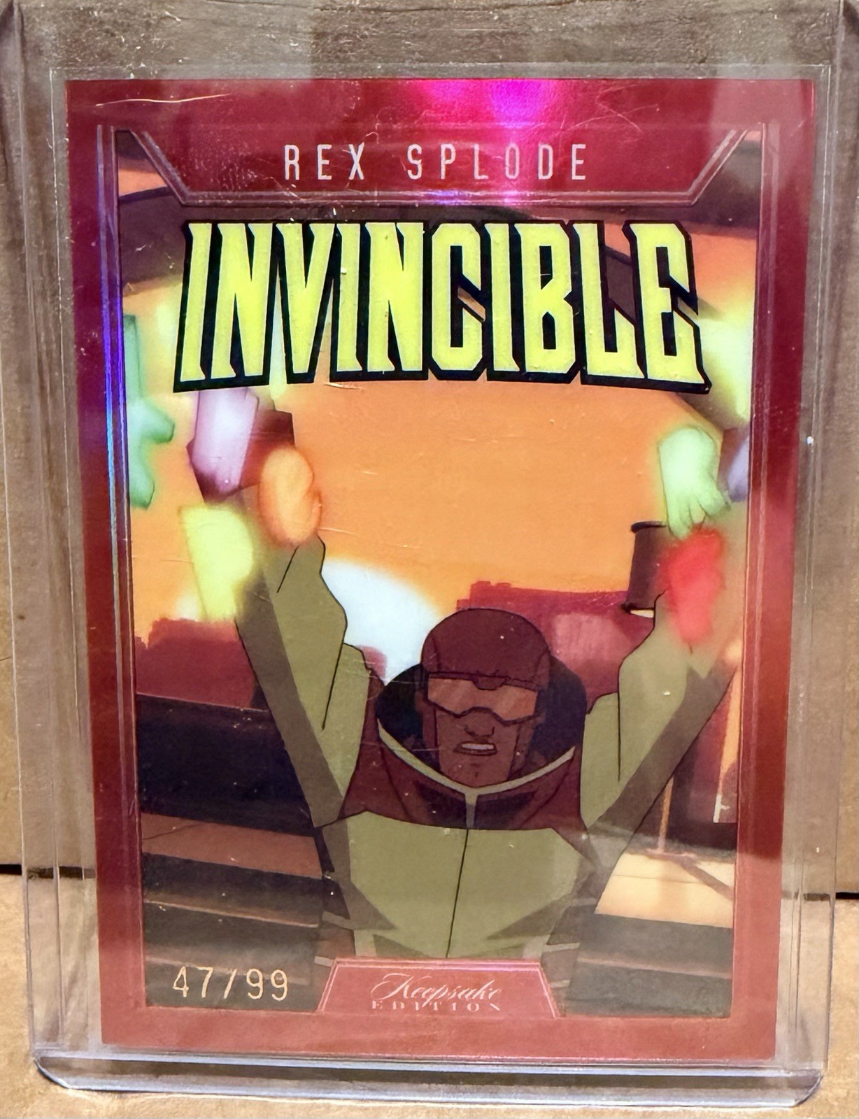 Invincible 2025 Season 1 Rex Splode #79 Serial Numbered 47/99 