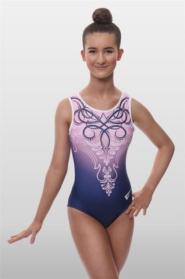 Phobos Neon Sleeveless Tank Girls and Gymnastics Leotardard