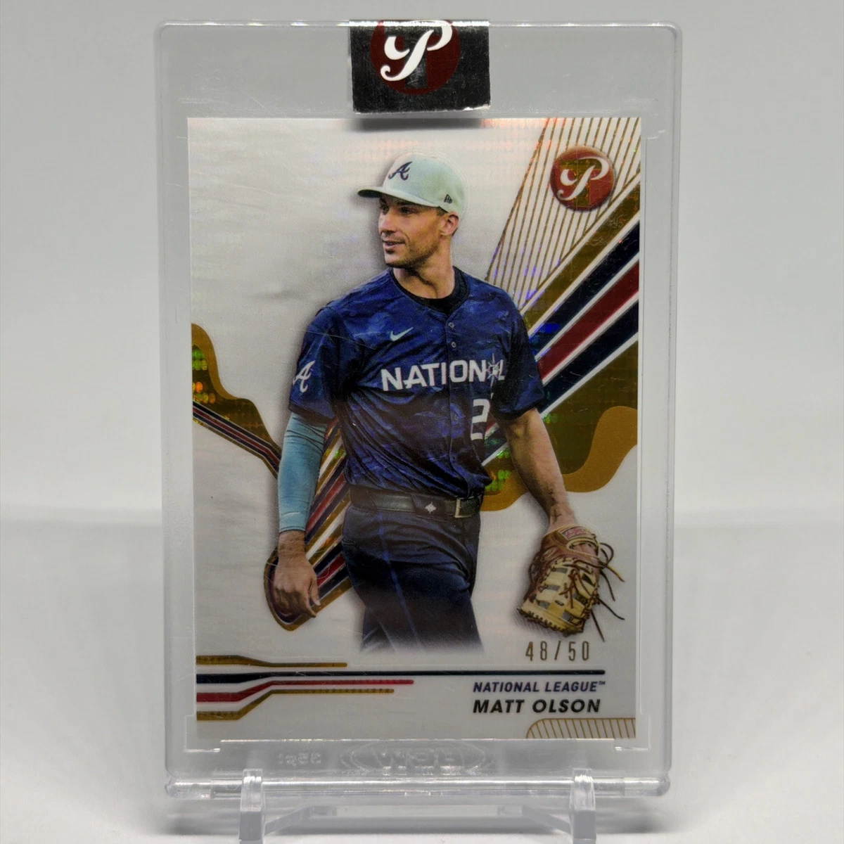 Matt Olson Baseball Sports Trading Cards & Accessories Parallel 