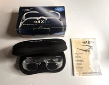 Eschenbach Max TV Magnification Glasses with Case and Box Made In Germany 162411