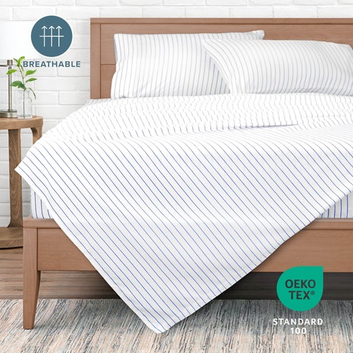 Bare Home 1800 Ultra-Soft Sheet Set Prints - Deep Pockets - Bild 76 von 126