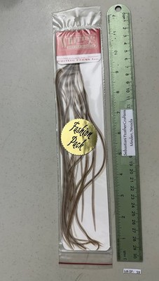 New Whiting Medium Dun Fashion Pack Rooster Hackle Lot-SF 59