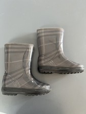 Kids /toddler Burberry Rain Boots Size 27/28 Or 9/10