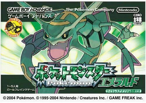 Pokémon Emerald Version, Game Boy Advance, Jogos