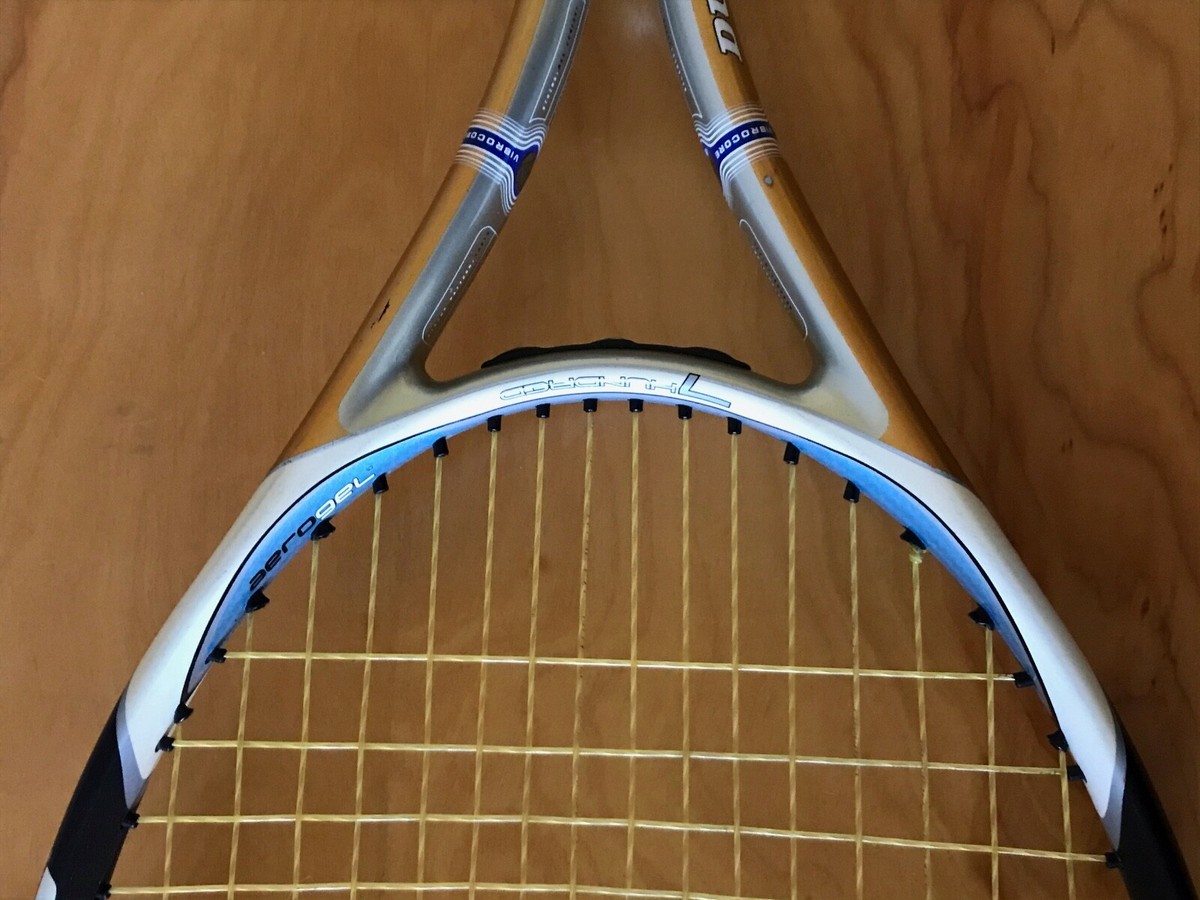 Dunlop Aerogel 7 hundred tennis racquet,108 head size, 4 3/8 grip