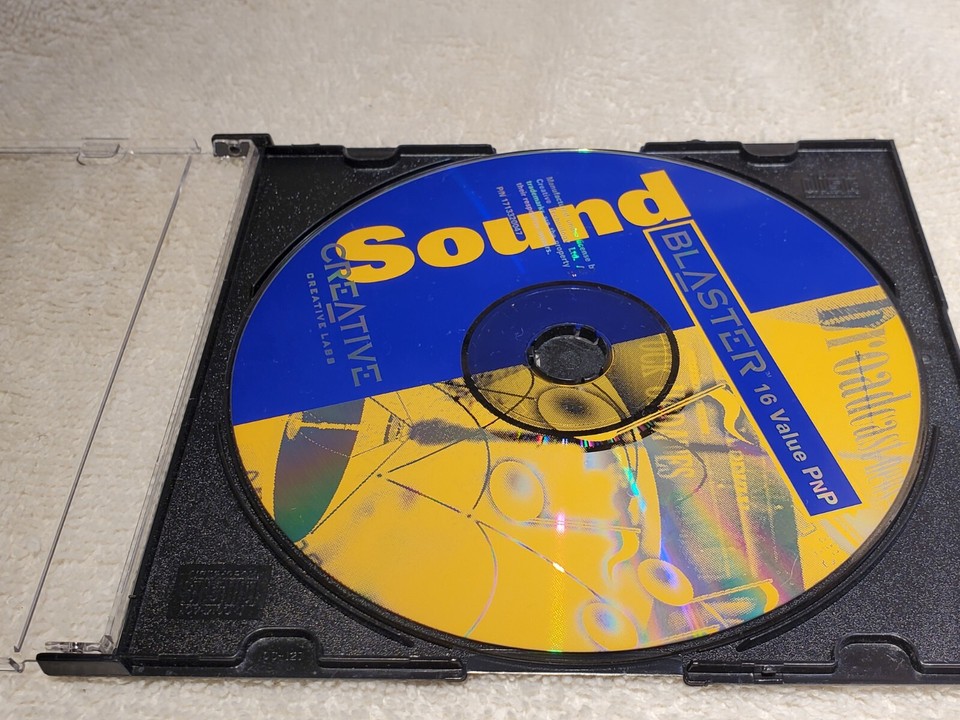 Sound Blaster CD Rom 16 Value PNP new old stock USED eBay