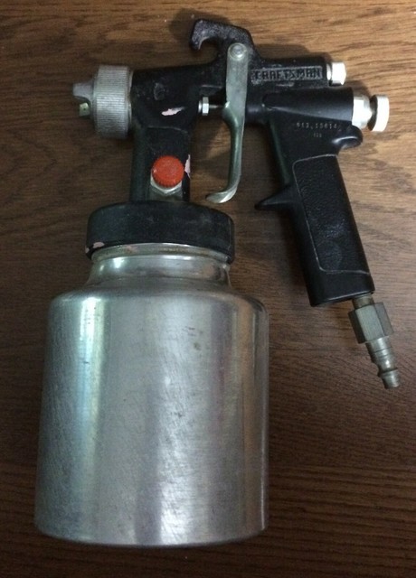 CRAFTSMAN Vintage Paint Spray Gun No. 919.15614 with Canister w/Owner's