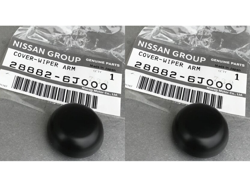 .ᐟ.ᐣ アームセット Nissan Genuine Fairlady Z Z32 300ZX Front Wiper Arm Cover