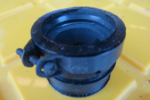 1990-1993 SUZUKI VX800 CARBURETOR TO ENGINE COUPLER INTAKE MANIFOLD - Picture 7 of 12